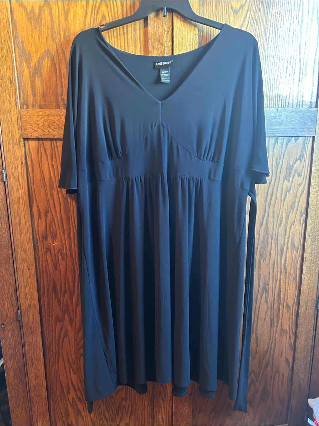 Lane Bryant Black Dress Plus 26/28w